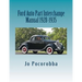 Ford Auto Part Interchange Manual 1928-1935