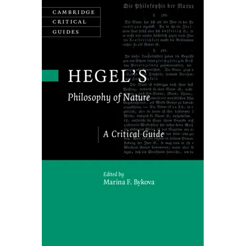 Hegel's Philosophy of Nature