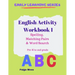 English Activity Workbook 1: Spelling, Matching Pairs & Word Search, Pre-K to 2nd Grade