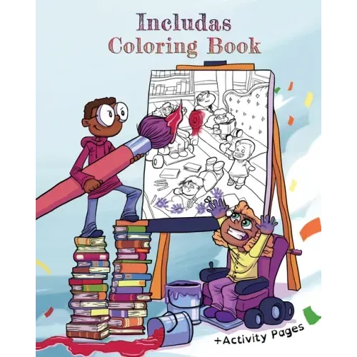 Includas Coloring Book: With Disability Inclusive Activity Pages