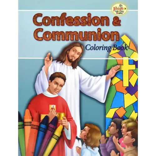 Confession and Communion Coloring Book