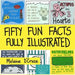 Fifty Fun Facts Fully Illustrated: A Fun Fact-Filled Book-Ideal for your coffee table, desk, car trips, travel, while waiting for food to arrive at a