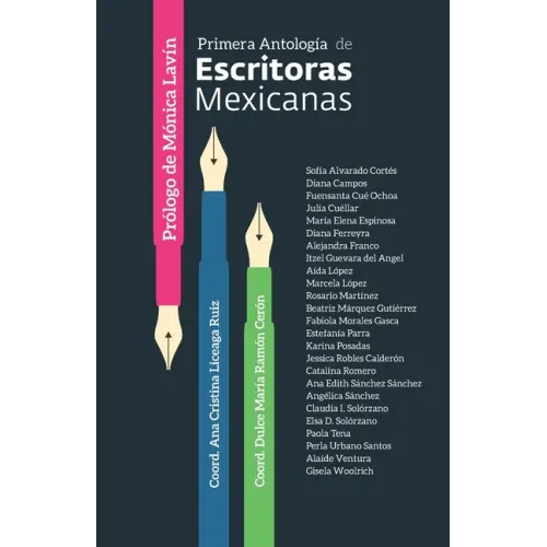 Primera antología de escritoras mexicanas
