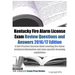 Kentucky Fire Alarm License Exam Review Questions and Answers 2016/17 Edition: A Self-Practice Exercise Book covering fire alarm technical information