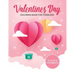 Valentine's Day Coloring Book For Toddlers: 30 Cute and Fun Images, Ages 2-4, 8.5 x 11 Inches (21.59 x 27.94 cm)