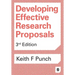Developing Effective Research Proposals
