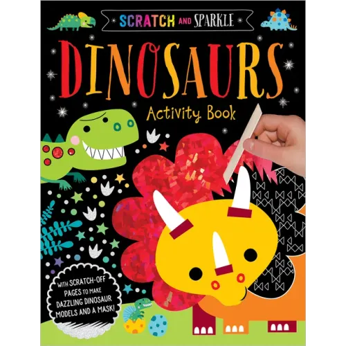 Scratch and Sparkle Dinosaurs Activity Book