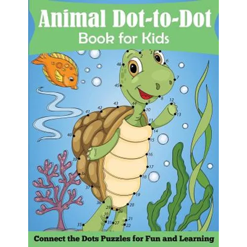 Animal Dot-to-Dot Book for Kids