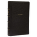 Nkjv, Reference Bible, Personal Size Large Print, Leathersoft, Black, Red Letter Edition, Comfort Print: Holy Bible, New King James Version
