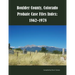 Boulder County, Colorado Probate Case Files Index: 1862-1978