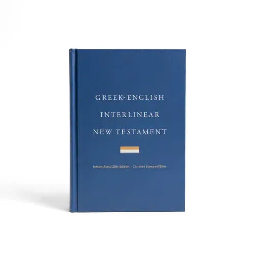 Greek-English Interlinear CSB New Testament, Hardcover