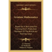 Aviation Mathematics: Based on a Text Used for Training R.A.F. Pilots and Members of the British Air Training Corps