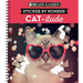 Brain Games - Sticker by Number: Cat-Itude (25 Images to Sticker)