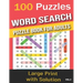 100 Puzzles word search puzzle book for adults: Word Search for Adults and Seniors with Big Challenging Puzzles for Relaxing and Fun, 100 Word Search