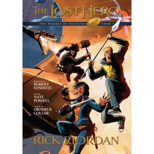 Heroes of Olympus, Book One: Lost Hero: The Graphic Novel, The-Heroes of Olympus, Book One