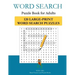 Word Search Puzzle Book For Adults: 120 Large-Print Word Search Puzzles to Exercise Your Brain With