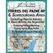 2017 Torres del Paine NP & Surrounding Area Including Puerto Natales & Road Access via Argentina Trekking/Hiking/Walking Topographic Map Atlas 1: 7500