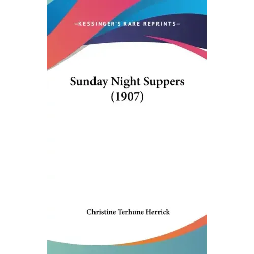 Sunday Night Suppers (1907)