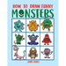 How To Draw Funny Monsters: Learn How to Draw Step by Step for Kids, Activity Book for Boys and Girls