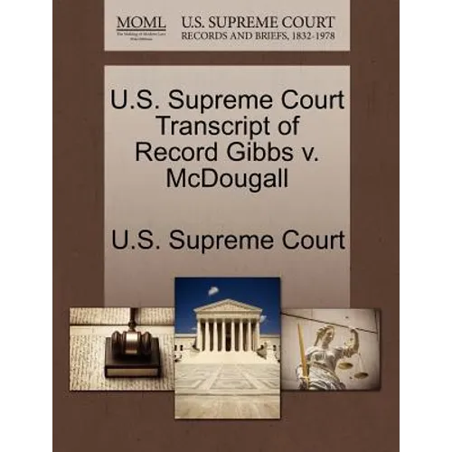 U.S. Supreme Court Transcript of Record Gibbs V. McDougall