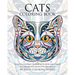 Cats Coloring Book: An Adult Coloring Book of 40 Detailed and Ornate Cat Designs for Grown-Ups and Adults