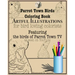 Parrot Town Birds Coloring Book: Artful Illustrations for Bird Loving Colorists
