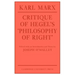 Critique of Hegel's 'Philosophy of Right'