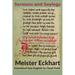 Sermons and Sayings