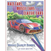 Race Cars, Muscle Cars, Classic Cars Mosaic Color By Number: Adult Coloring Book