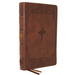 Nabre, New American Bible, Revised Edition, Catholic Bible, Large Print Edition, Leathersoft, Brown, Comfort Print: Holy Bible