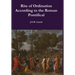 Rite of Ordination According to the Roman Pontifical