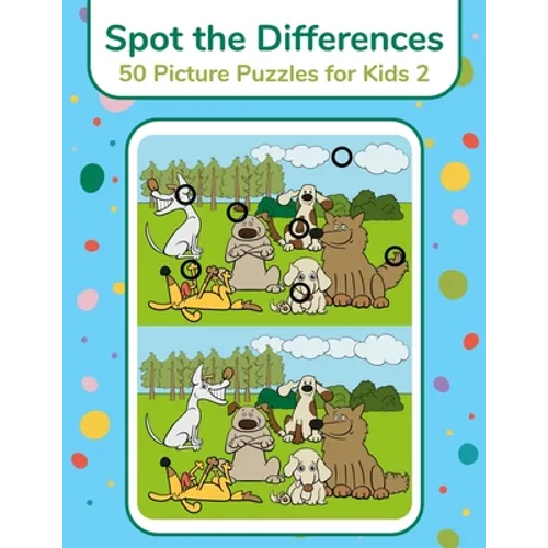 Spot the Differences - 50 Picture Puzzles for Kids 2