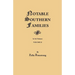 Notable Southern Families. Volume II