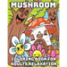 Mushroom Coloring Book for Adults Relaxation: Cool Coloring Books for Adults