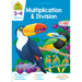 School Zone Multiplication & Division Grades 3-4 Workbook