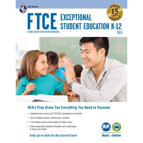 FTCE Exceptional Student Education K-12 (061) Book + Online 2e