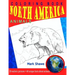 Coloring Book North America Animals: 20 realistic pictures + 60 unique facts about animals
