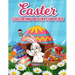 Easter coloring book for kids: 50 Easter Coloring filled image Book for Toddlers, Preschool Children, & Kindergarten, Bunny, rabbit, Easter eggs, flo
