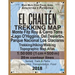 El Chalten Trekking Map Monte Fitz Roy & Cerro Torre Lago O'Higgins, Del Desierto Parque Nacional Los Glaciares Trekking/Hiking/Walking Topographic Ma