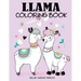 Llama Coloring Book