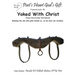 Poet's Heart, God's Gift: Yoked With Christ: Yoked Poem & Devotional