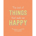 The Book of Things That Make Me Happy: Writing Prompt Journal