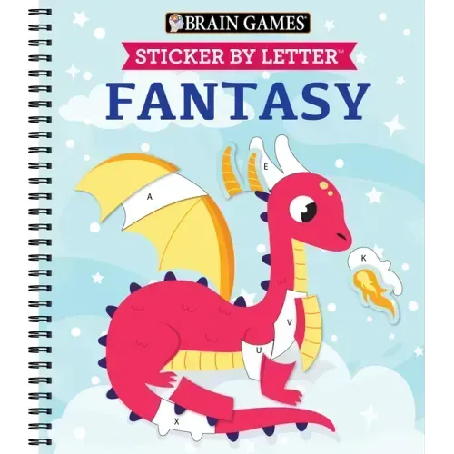 Brain Games - Sticker by Letter: Fantasy