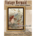 Vintage Mermaid Cross Stitch Pattern