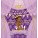 It's a Prince: Baby Shower Guest Book with African American Royal Black Boy Purple Theme, Wishes and Advice for Baby, Personalized with Guest Sign In