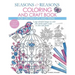 Seasons And Reasons Coloring And Craft Book: Large Detailed Images To Color Plus Pretty Paper Crafts To Color And Make