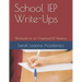 School IEP Write-Ups: Workbook for an Organized IEP Meeting