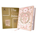 The Jesus Bible Artist Edition, Esv, Leathersoft, Peach Floral