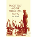Fascist Italy and the Middle East, 1933-40
