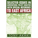 Selected Issues In Agricultural Policy Analysis With Special Reference To East Africa